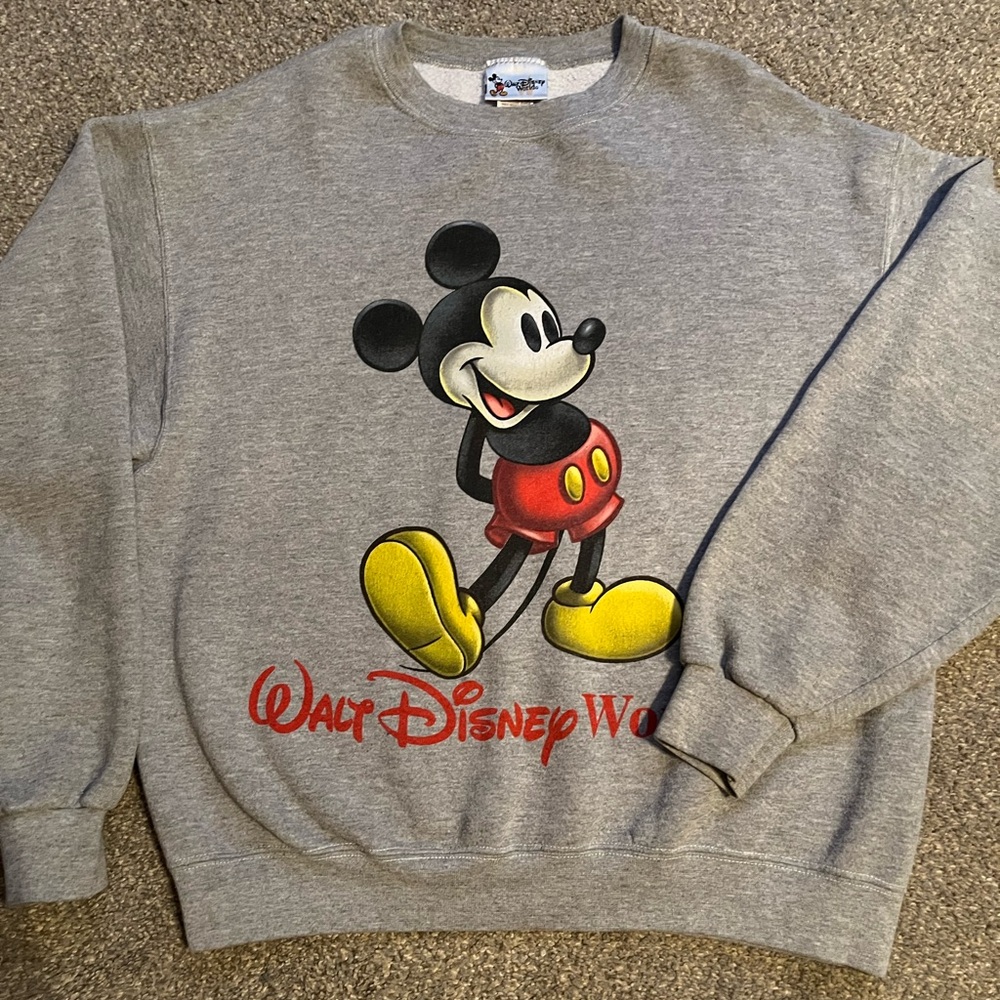 Vintage Disney World Mickey Sweatshirt (S)